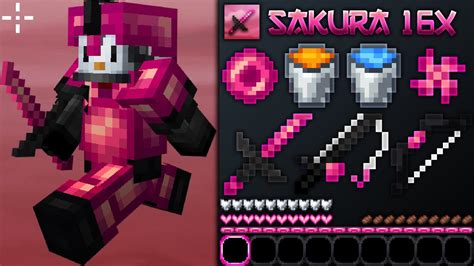 Sakura X Mcpe Pvp Texture Pack By Qcty Youtube