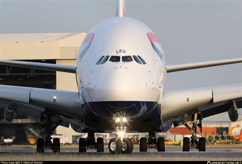 G XLED British Airways Airbus A380 841 Photo By Akbarali Mastan ID