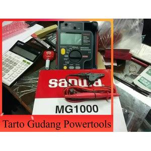 Jual Sanwa Mg Digital Insulation Tester Megger Kv Mg Asli