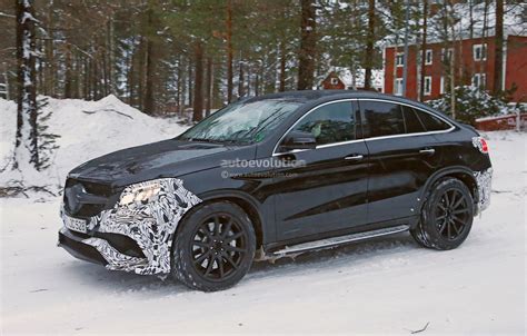 Mercedes Benz Gle Amg Coupe Spied In Production Ready Clothes