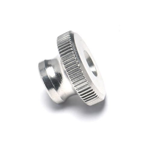 Din Uxcell Knurled Thumb Nuts M Round Knobs With Collar Knurl Thumb