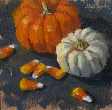 Pumpkin Still Life Painting