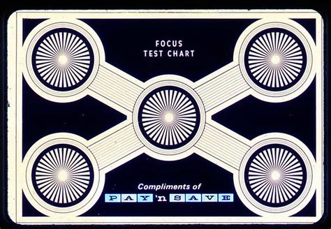 Focus Slide Film Focus Test Chart Compliments Of Pay N S Flickr