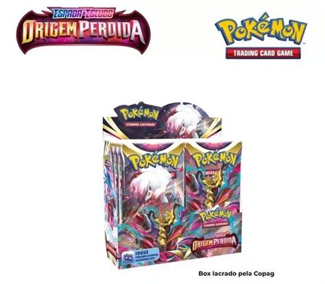 Cartas Pokemon Booster Box Lacrada Ee11 Origem Perdida Parcelamento