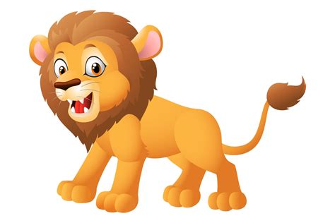 Cartoon Lion Clipart Graphic By Ka Design · Creative Fabrica