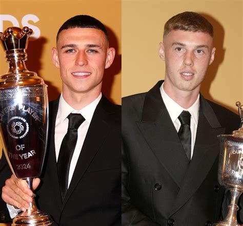 Phil Foden Named Pfa Player Of The Year As Chelsea Star Cole Palmer