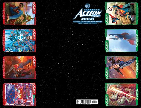 Action Comics Vol 2 1050 Cover S Variant Trading Card Team Card Stock