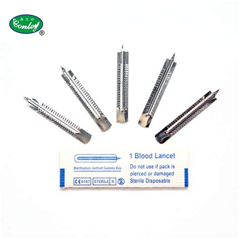 China High Performance Lancet Finger Pricker Disposable Stainless
