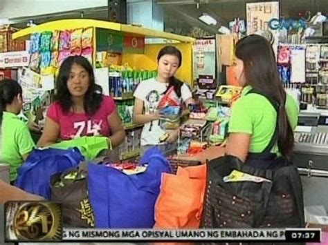 Oras Kampanya Sa Paggamit Ng Eco Bag Kapalit Ng Plastic Bag Patuloy