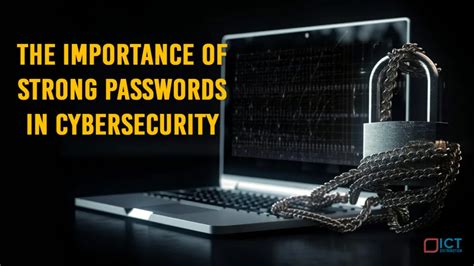 The Importance Of Strong Passwords In Cybersecurity ICTD