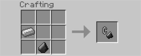 Как сделать огниво в Minecraft?