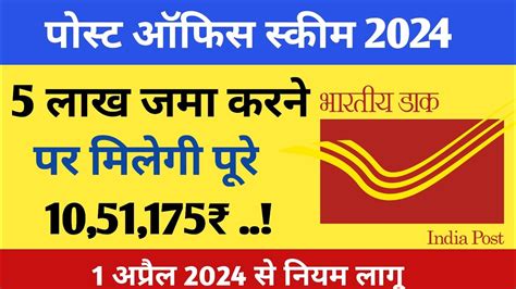 POST OFFICE FD SCHEME 2024 POST OFFICE SCHEME 2024 POST OFFICE SCHEME