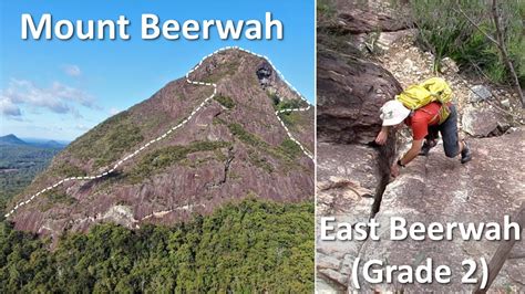 East Beerwah Climb Grade Glass House Mountains Youtube