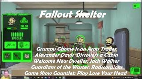 Fallout Shelter Vault 001 Ep 196 Grumpy Is An Arms Trader AD