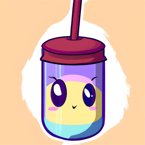 Kawaii Chibi Juice K Graphic Creative Fabrica