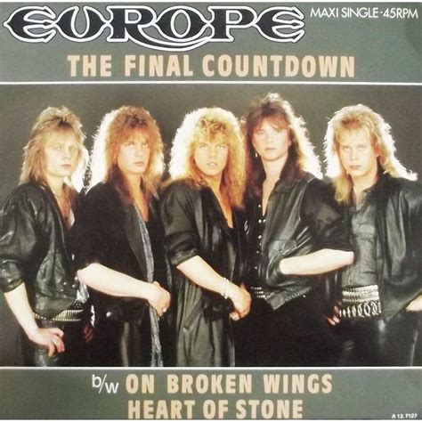 The Final Countdown De Europe Maxi 45t Chez Vinyl59 Ref 117772588