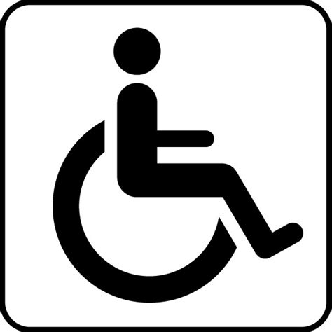 Handicap Parking Sign Vector at GetDrawings | Free download