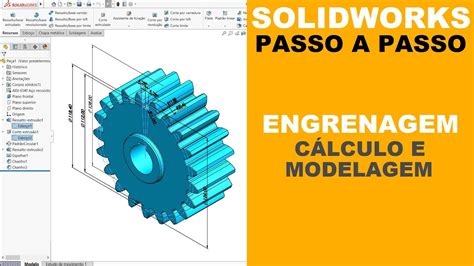 Solidworks Aula Completa Como Calcular E Modelar Uma Engrenagem