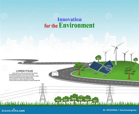 Sistema De Gera O De Energia Renov Vel Energia Limpa Da Natureza Como