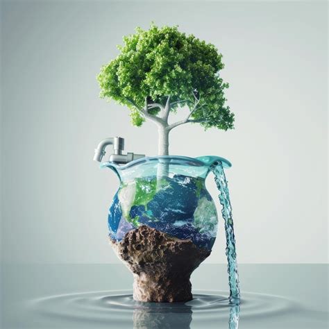 Concepto De Conservación Del Agua Y Preservación Del Medio Ambiente