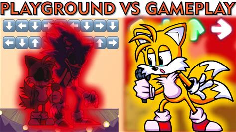 Fnf Character Test Gameplay Vs Playground Tails Exe Youtube