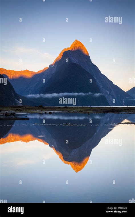 Mitre Peak Milford Sound Fiordland National Park South Island New