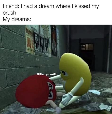 Mandms I Had A Dream Where I Kissed My Crush Know Your Meme