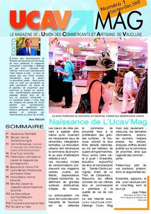 Calaméo Le magazine de l UCAV Union des Commerçants et Artisans de