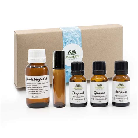 Calming Essential Oil Roller Bottle Set Mudbrick Herb Cottage