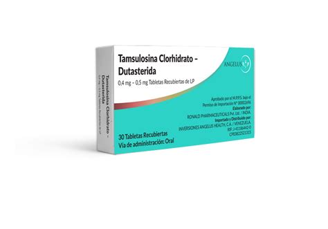 Tamsulosina Dutasterida Angelus Health