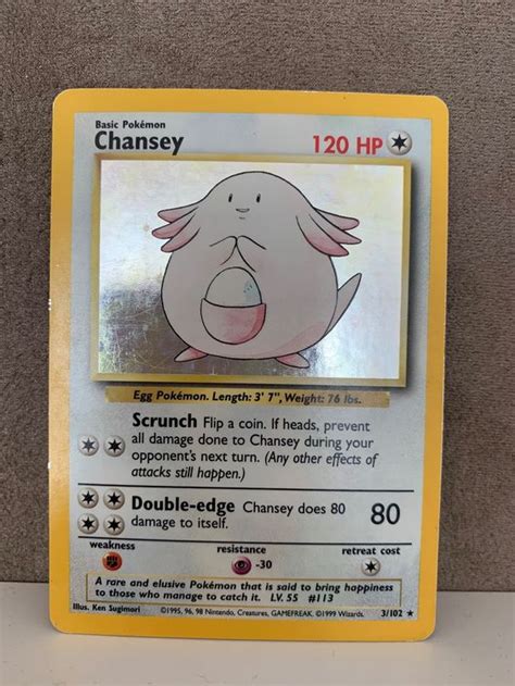 Pokemon Chaneira Chansey Holo Base Set Eng Kaufen Auf Ricardo