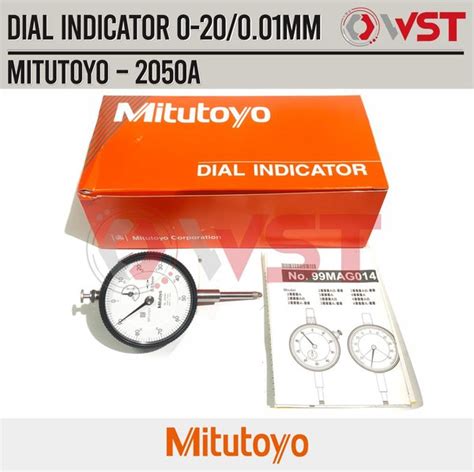 Jual Dial Indicator Mitutoyo Mm Mitutoyo A Dial Indikator