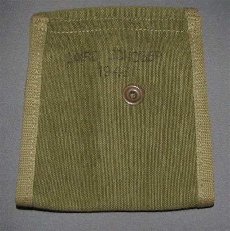 Minty Ww2 M1 Carbine Ammo Pouch Buttstock Style Laird 1943 Dated 2067692034