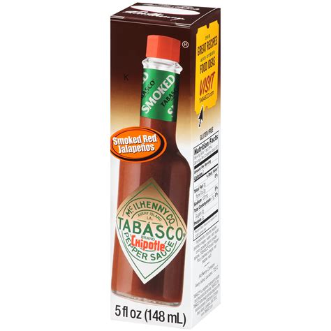 Tabasco Chipotle Pepper Sauce Nutrition Label Besto Blog