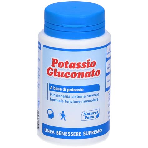 Potassio Gluconato Integratore Alimentare 90 Pz Redcare