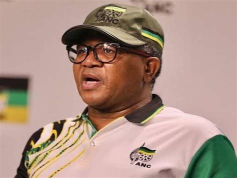 Watch Anc Secretary General Fikile Mbalula Media Briefing The Bulrushes