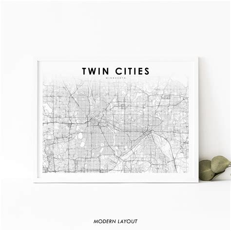 The starteibune archive has a hidden map of the twin cities 25