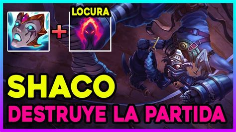 Payaso Explosivo Shaco Jungla S Espa Ol C Mo Jugar Shaco Gameplay