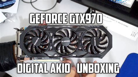 Gigabyte GTX 970 Windforce Edition Unboxing YouTube