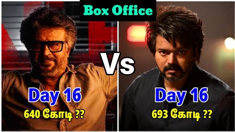 Leo Vs Jailer Movie St Day Worldwide Box Office Collection Vs