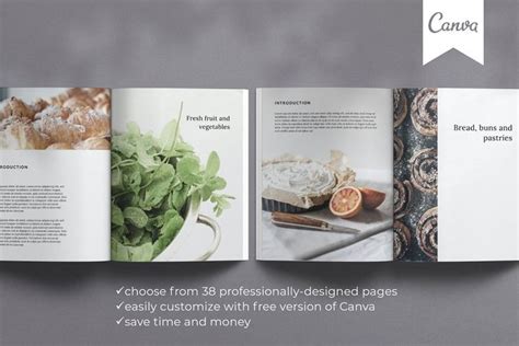 Recipe Book Canva Template | Cookbook template, Recipe book, Recipe ...