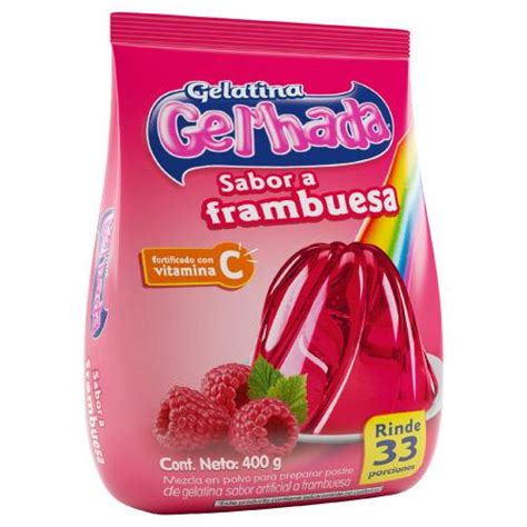 Gelatina Gel Hada Frambuesa Levapan Ecuador