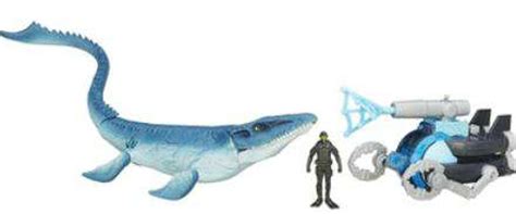 Jurassic World Mosasaurus vs. Submarine Capture Vehicle Hasbro Toys ...