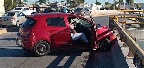 Conductora Se Impacta De Frente Contra Muro De Contenci N En Nudo