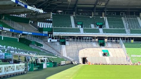 Werder Bremen Neuer Gästeblock im Weserstadion nimmt Formen an