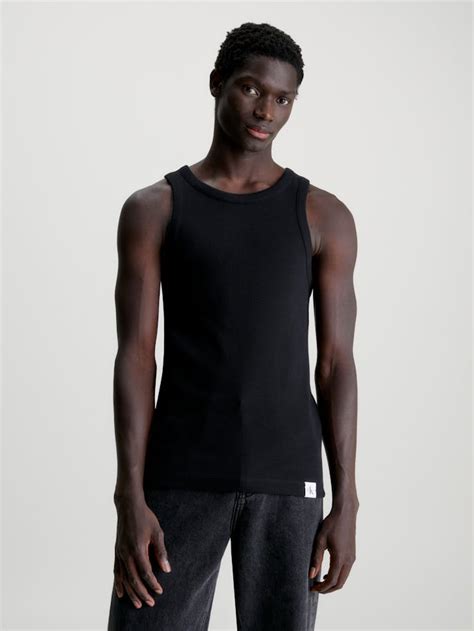 Slim Ribbed Tank Top Calvin Klein