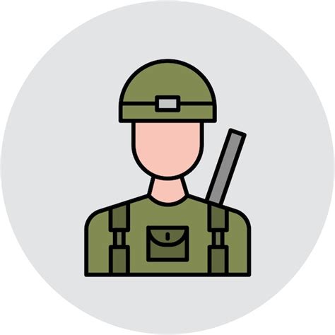 Premium Vector Army Soldier Vector Illustration Style