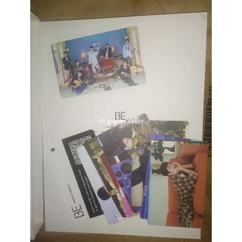 Jual Bts Be Essential Edition Album Unsealed Fullset Group Photocard Pc