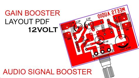 Amplifier Gain Booster Circuit Pdf 👇 Youtube