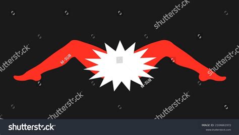 Porn Censorship Censored Female Nudity Sexually Stock Vector Royalty Free